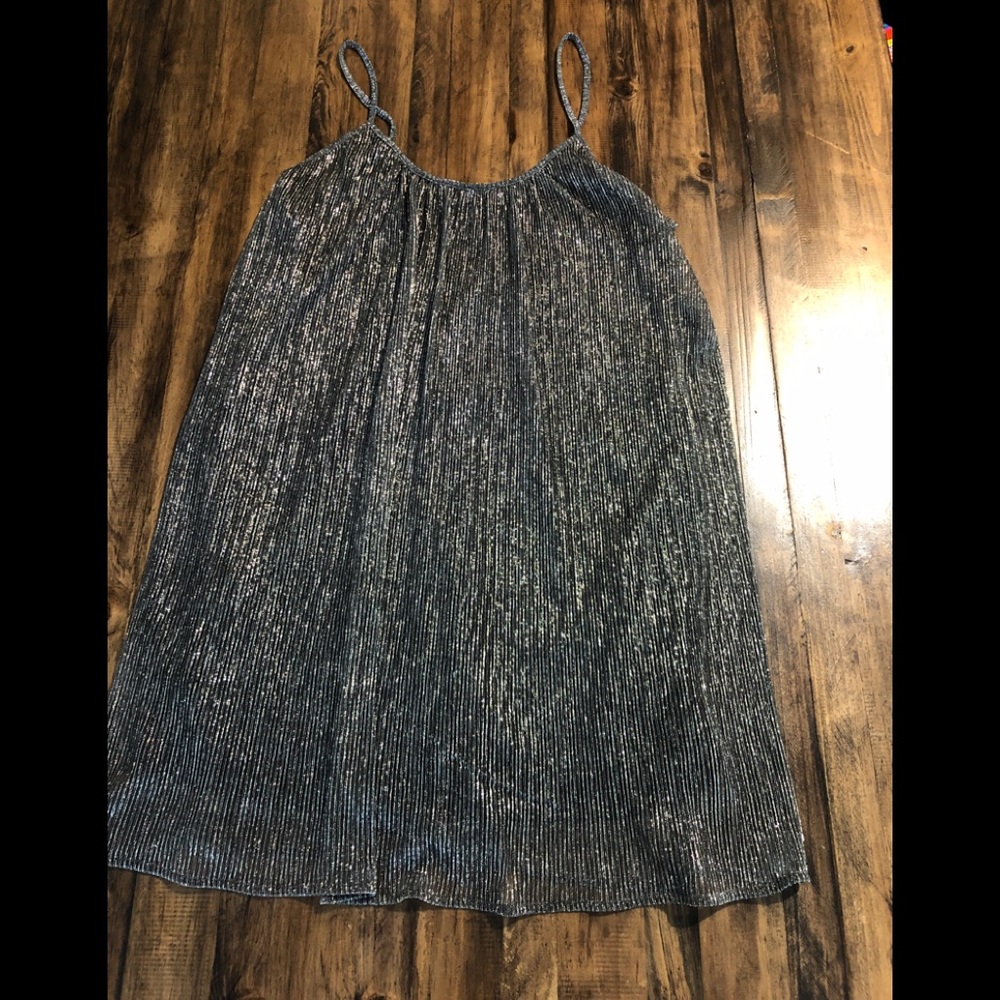 Black & silver dress
